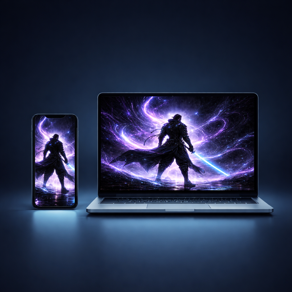 Cyber Warrior Wallpaper