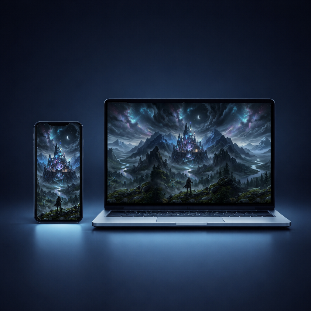 Dark Realm Wallpaper