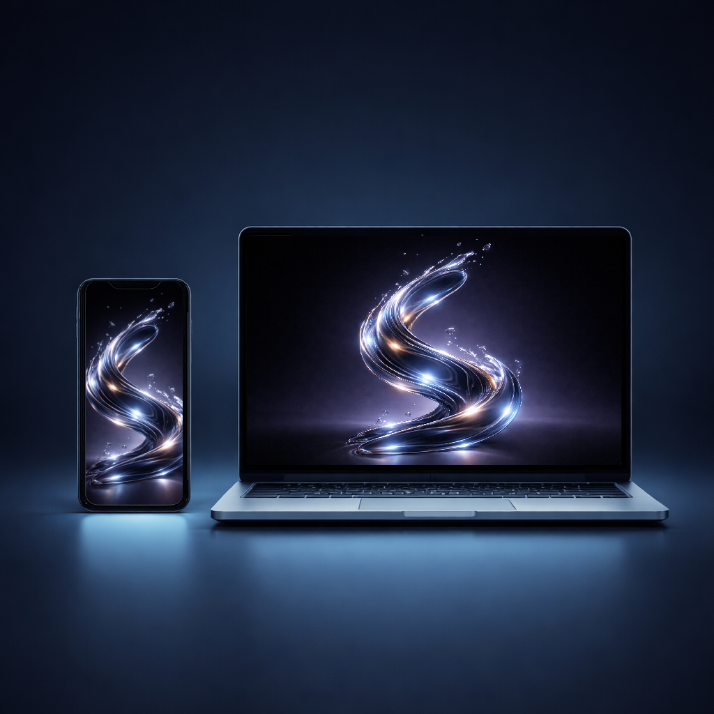 Fluid Motion Wallpaper